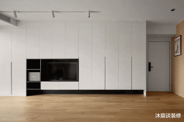 |一家四口挤进76㎡，去掉家具传统摆设，室内宽敞大气，住着很舒适