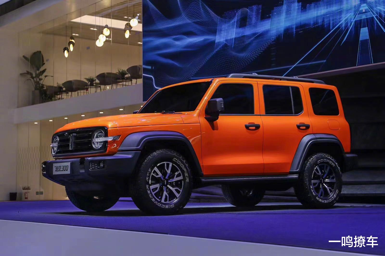 长安汽车|长城坦克300成都车展实拍，配梯形大梁+分时四驱，越野不输奔驰G