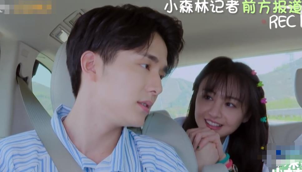 「郑爽」郑爽在车上凑近和张新成聊天，有谁注意谭松韵的表情？想避嫌都来不及