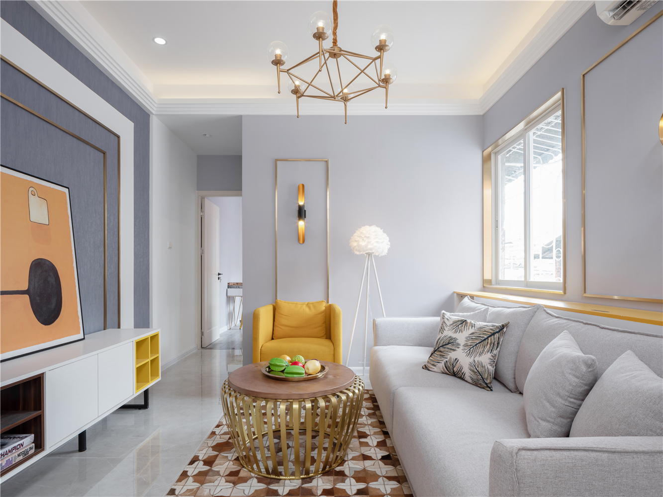 『』轻奢小资风50㎡小户型单身公寓,大家帮看看装修的怎么样?