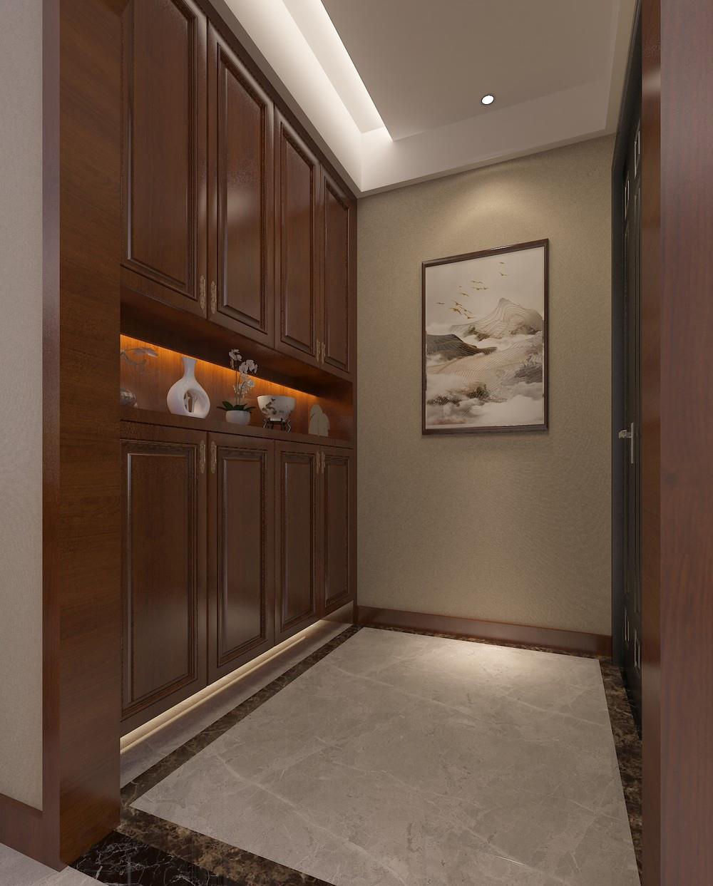 |180平米中式风格,客厅大气磅礴的设计搭配,是一代人的时代记忆