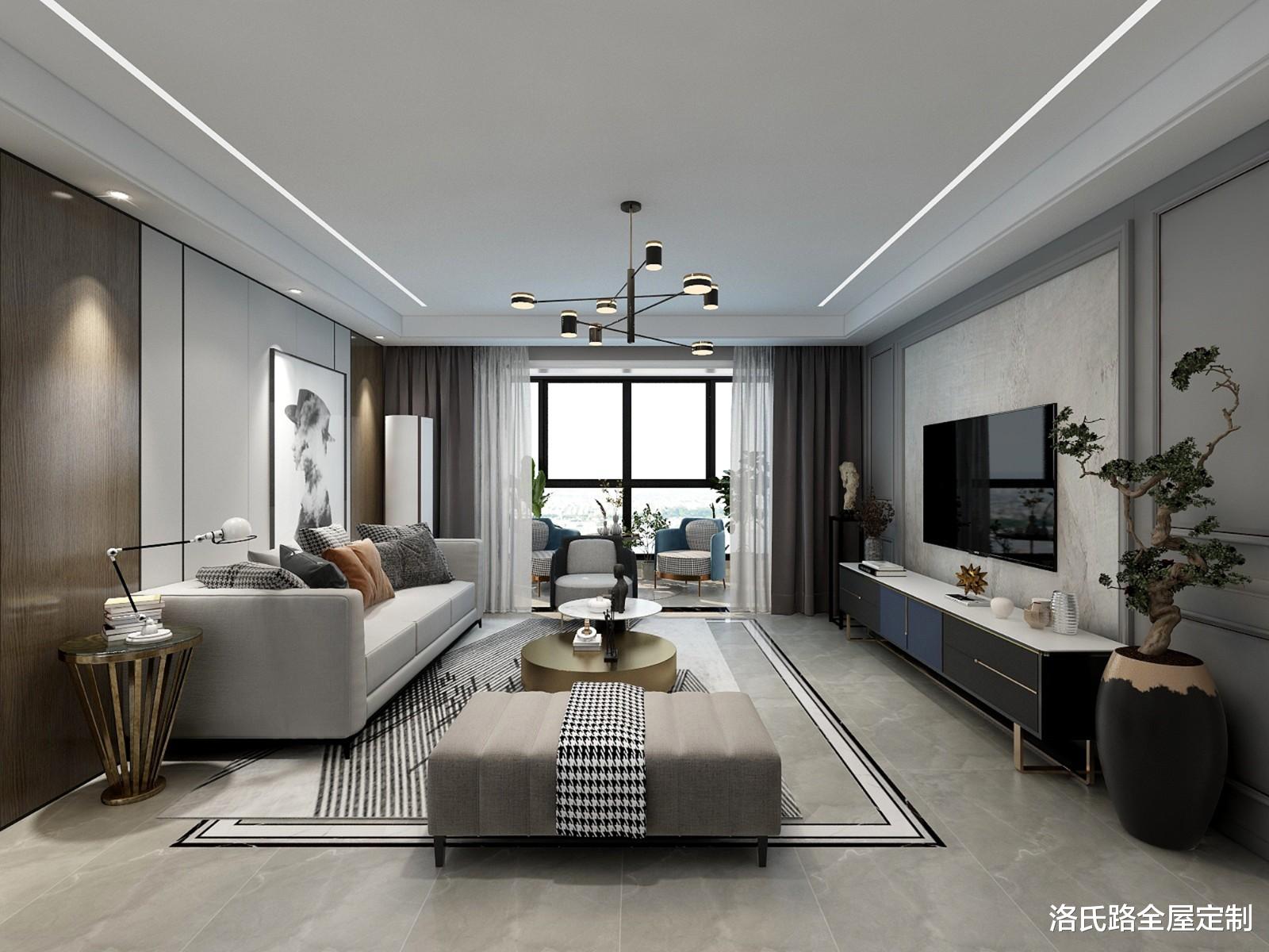 |122㎡现代三居室，如此干净利落又有温度，堪比样板间！