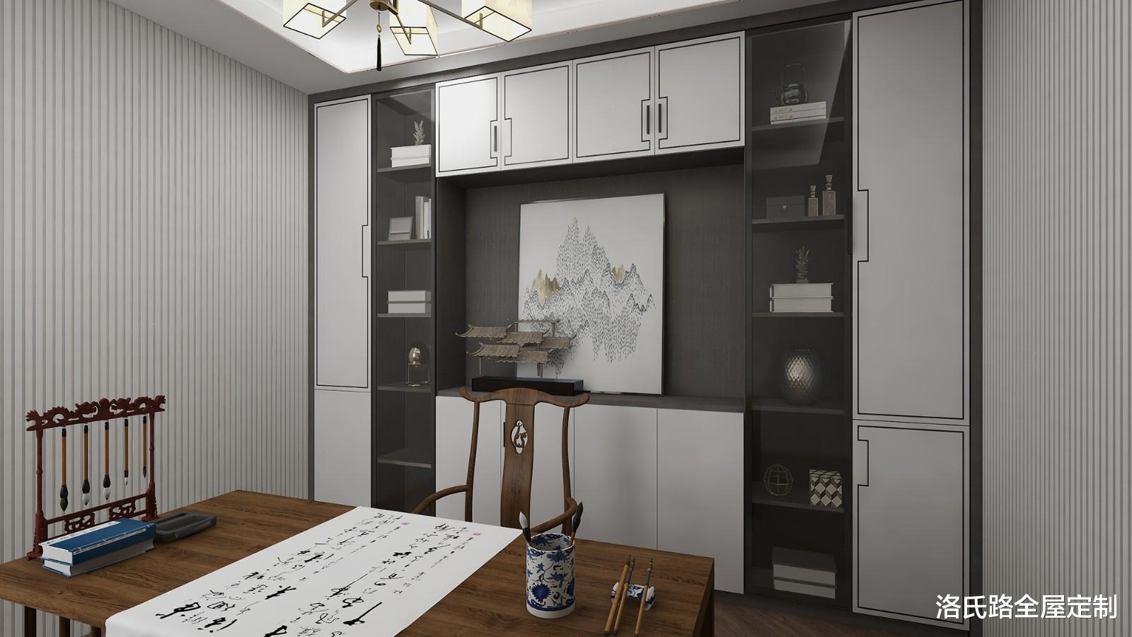 |136㎡新中式风格,方寸之间,带你领略不一样的东方美