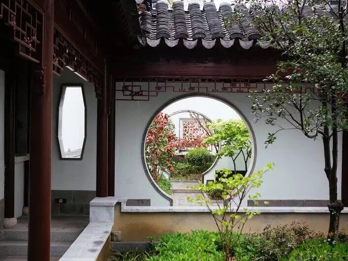 |6个中式“庭院花园”设计要素，农村的房子就该这样建，太美了
