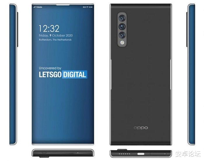 OPPO|OPPO新专利曝光：新旗舰或搭载超弯曲边+屏下摄像头