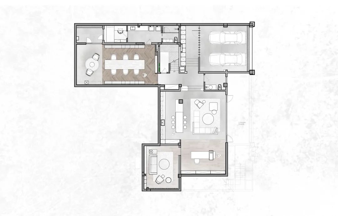 设计师|穿越自然时空隧道的样板间设计