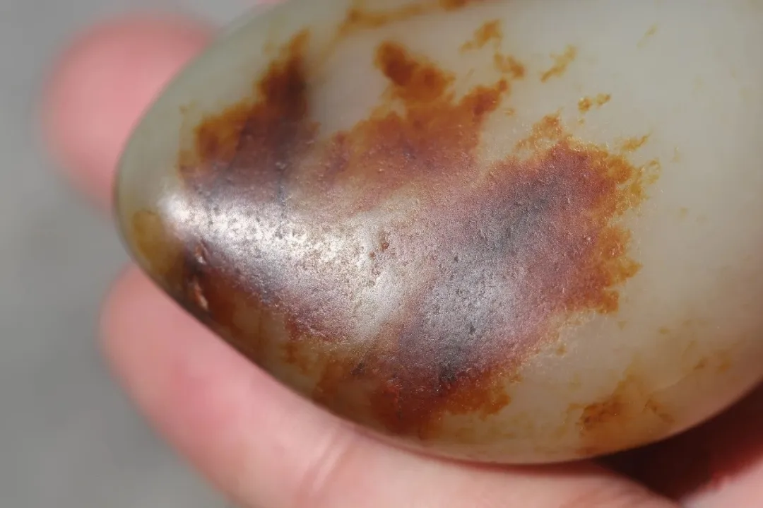 |墨玉河的红皮料