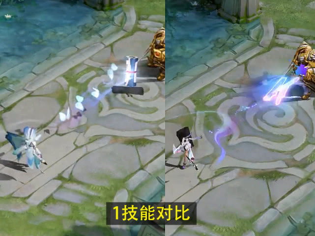 #王者荣耀-上官婉儿#上官婉儿双限定皮肤PK,扑棱蛾子完胜天狼绘梦者,梁祝皮肤真香