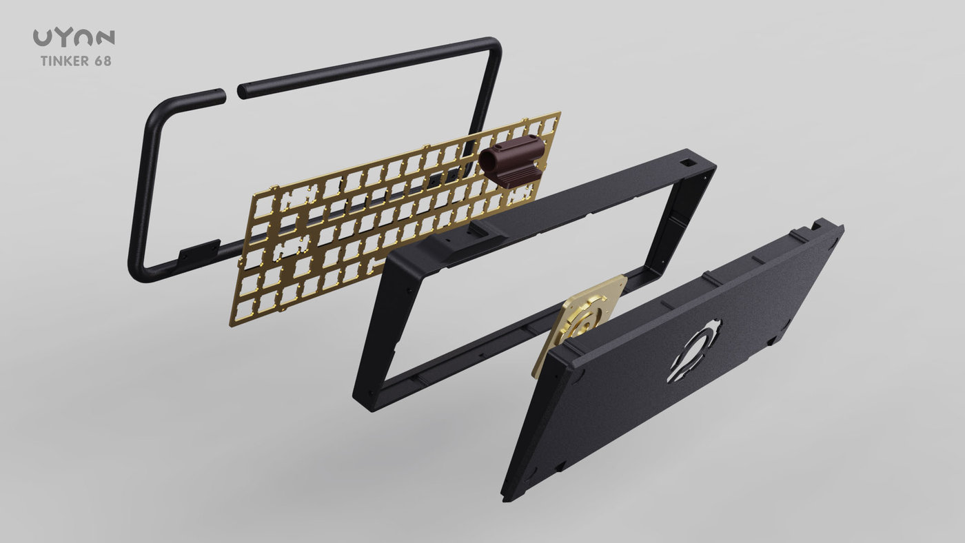 键盘|【键盘】UYAN Tinker65%键盘套件