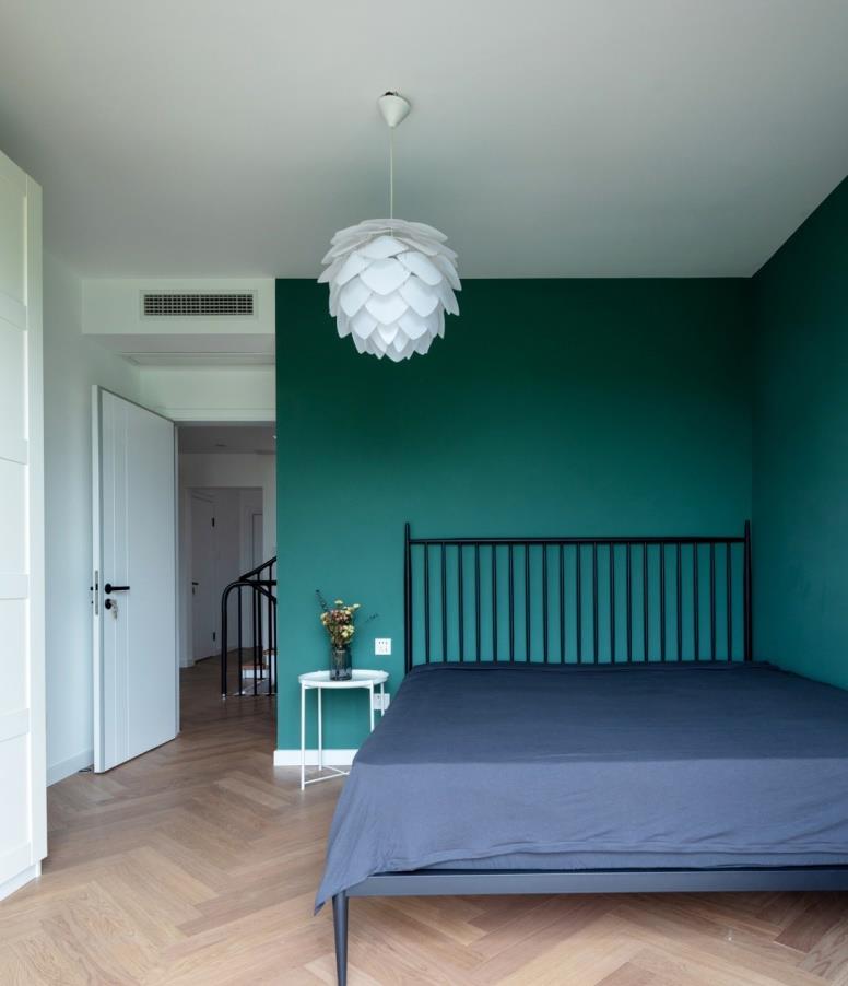 背景墙|她家240平房子每1㎡都想偷回家,配色也太好看了吧,忍不住晒晒