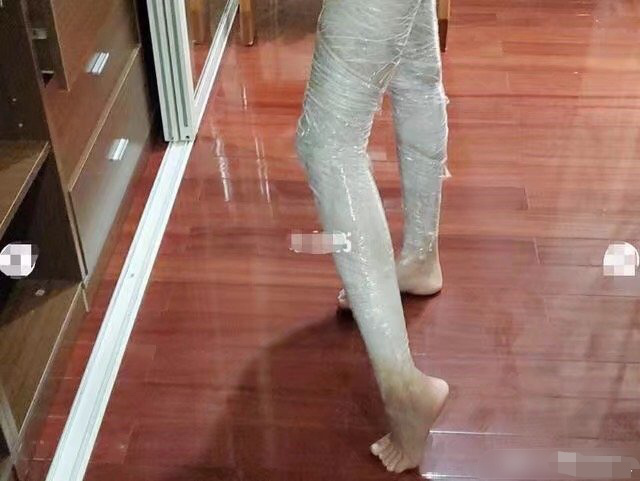 孙怡|90斤孙怡仍要减肥?全身裹保鲜膜如木乃伊,网友:爱美要适度