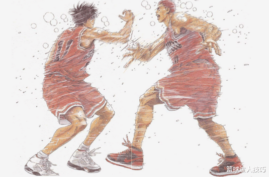 灌篮高手:看《灌篮高手》经典画面:1人模板是乔丹,最强球员灵感来自奥胖