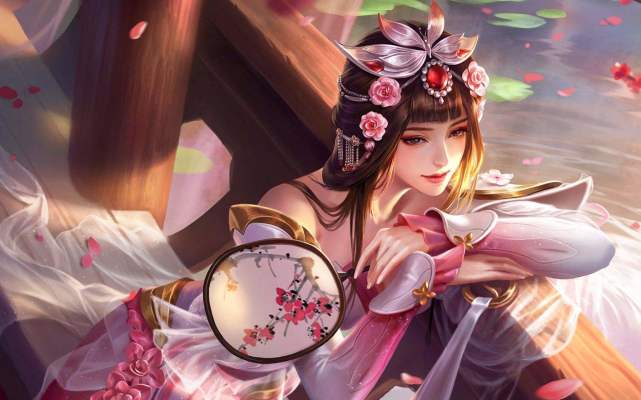 甄姬@王者荣耀丨法师篇：洛神降临甄姬，凝泪成冰1V5的技巧