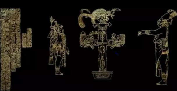 #飞行器#国王坐姿图旋转九十度后，轰动世界！神庙中发现古代飞行器？