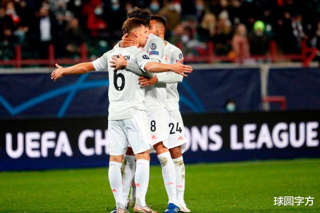 欧冠|欧冠最新积分榜：拜仁利物浦曼城两战全胜，皇马位居倒数第一