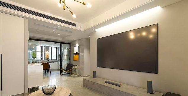 『』新房终于完工，不做电视墙，厨房很高级，全房舒适又解压，晒晒！