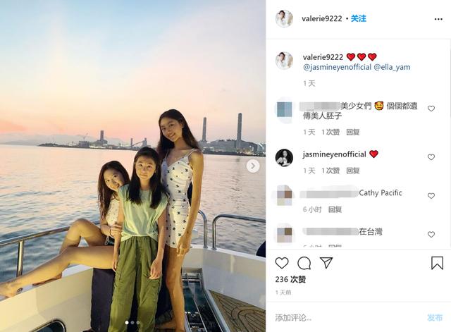 甄济如|甄子丹女儿与任达华女儿坐游艇出海，打扮太出挑，俩人都不像16岁