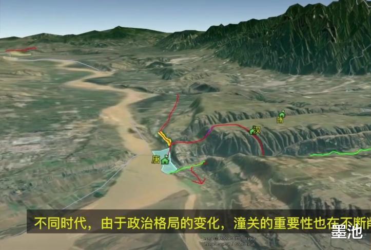 长征|函谷关和潼关:地图还原函谷关和潼关古代重要战争