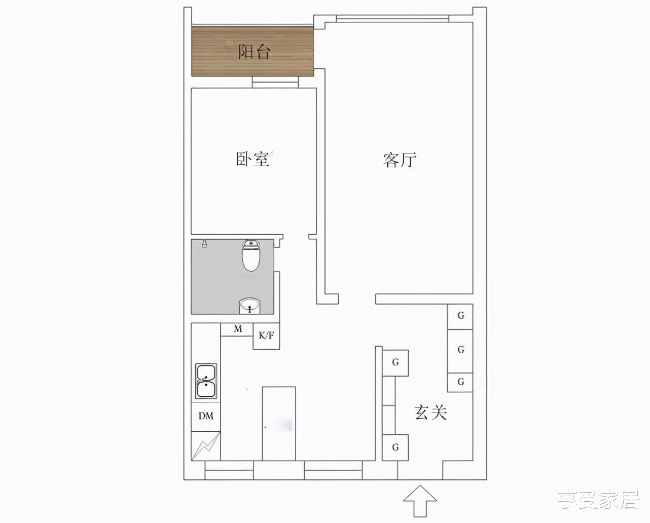 |朋友家53平老房改造，装修简约，更有烟火气息和生活本身的味道！