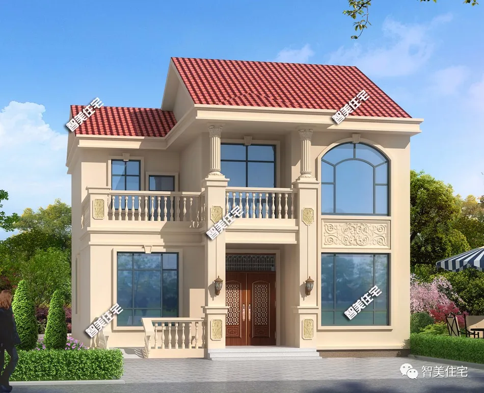 |两栋面宽9.6米的二层别墅，室内布局好，居家小屋很实用