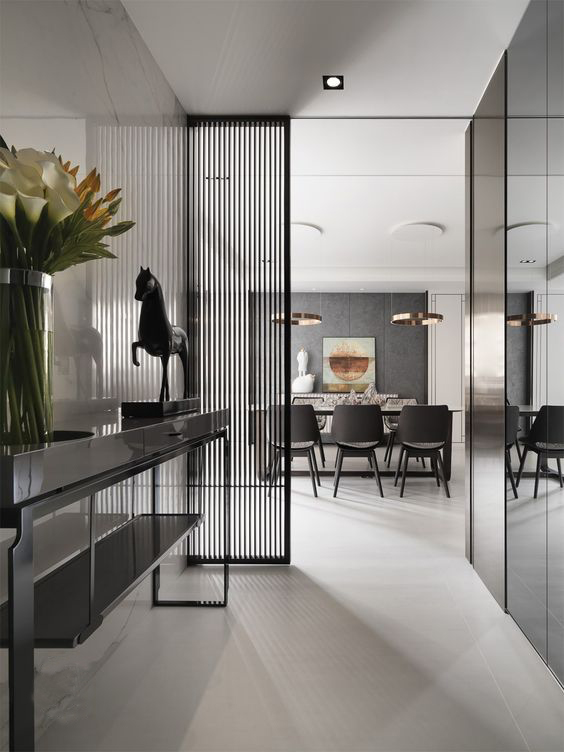 |隔断不一定要做墙，这样设计比砌墙好看100倍！