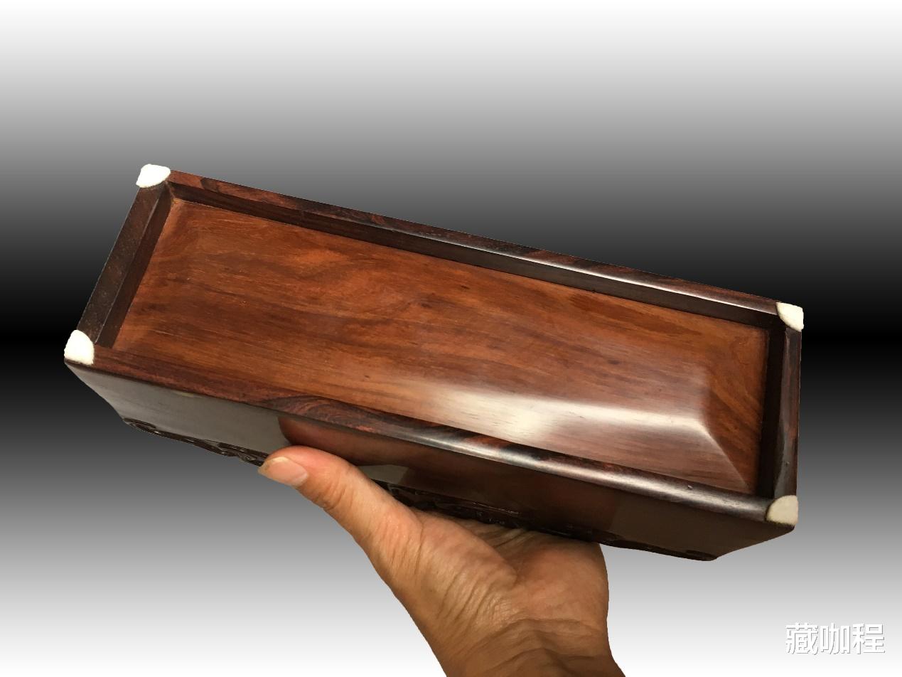 |油梨、糠梨共同打造，螭纹盒黄花梨是标本级