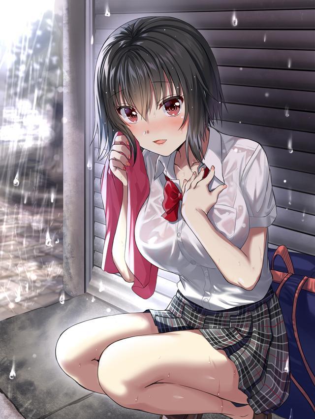 女孩|动漫少女：b站超火雨季女孩系列，唯美壁纸推荐！网友竟痴醉了？