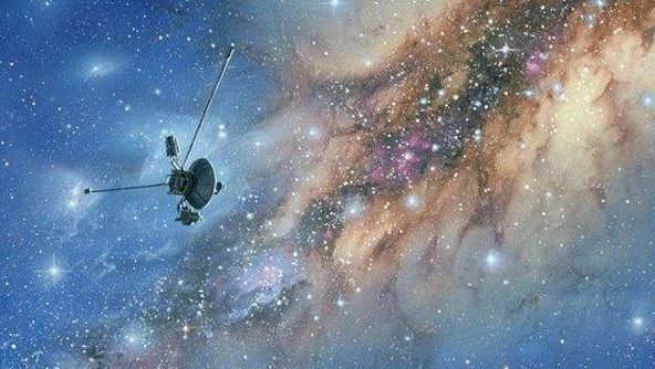 #旅行者#龙隐藏在太空？旅行者2号捕捉到一幅画面，传递了什么神秘信息