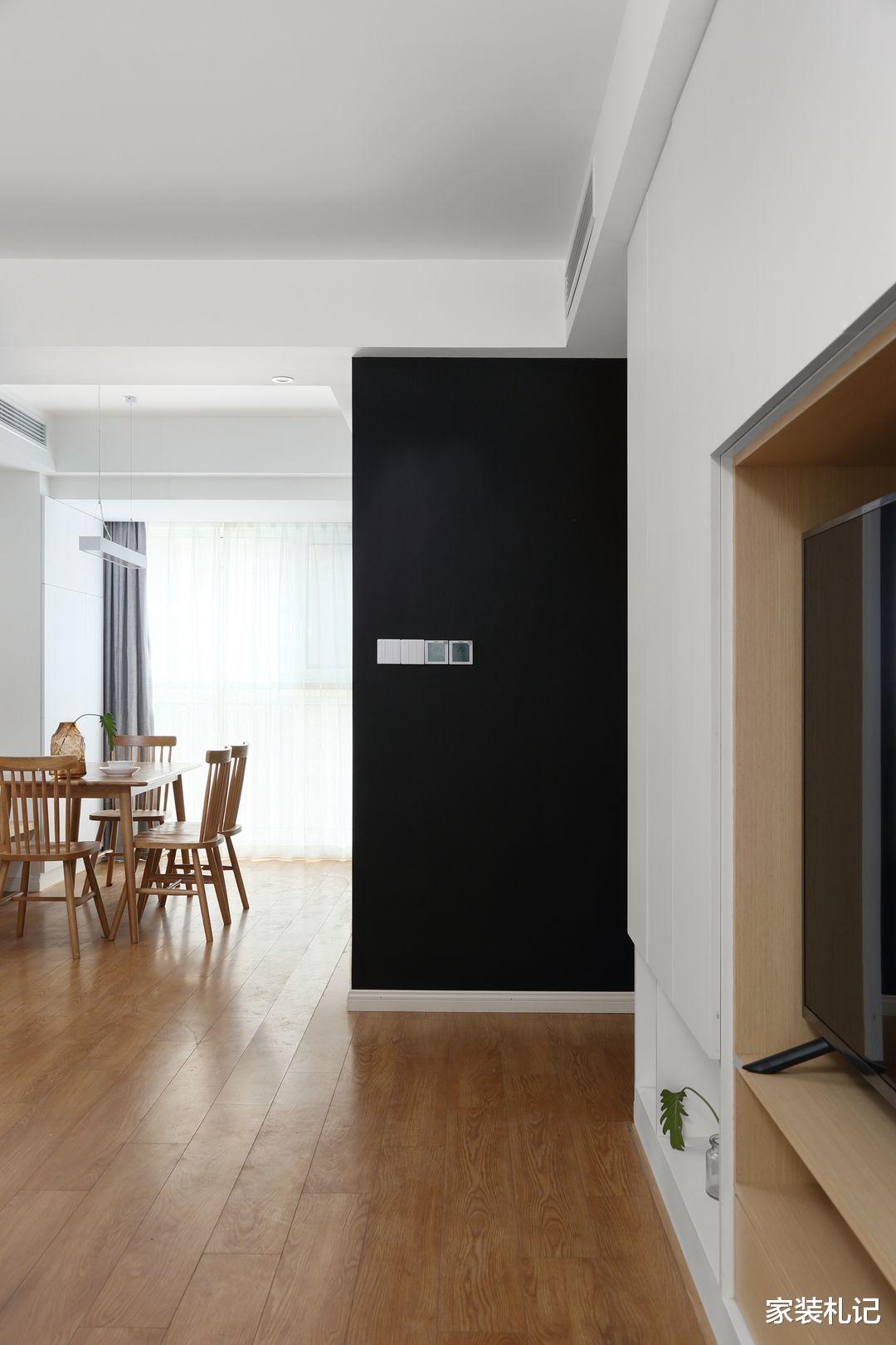 |原木+白色超级耐看，135㎡干净明朗，再过10年也不过时