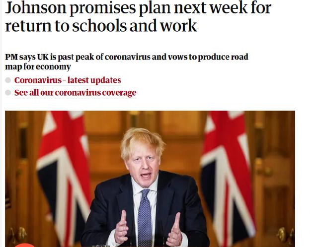 「英国」疫情未平息，禁足才六周，英国为何如此着急复产复工？