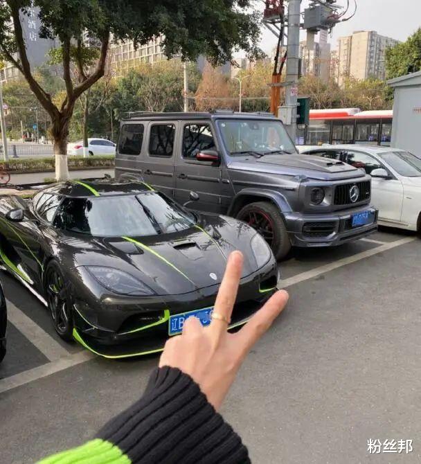 虎牙：喷油的那辆柯尼塞格，又因遮挡号牌，车主在石250被扣12分罚5000