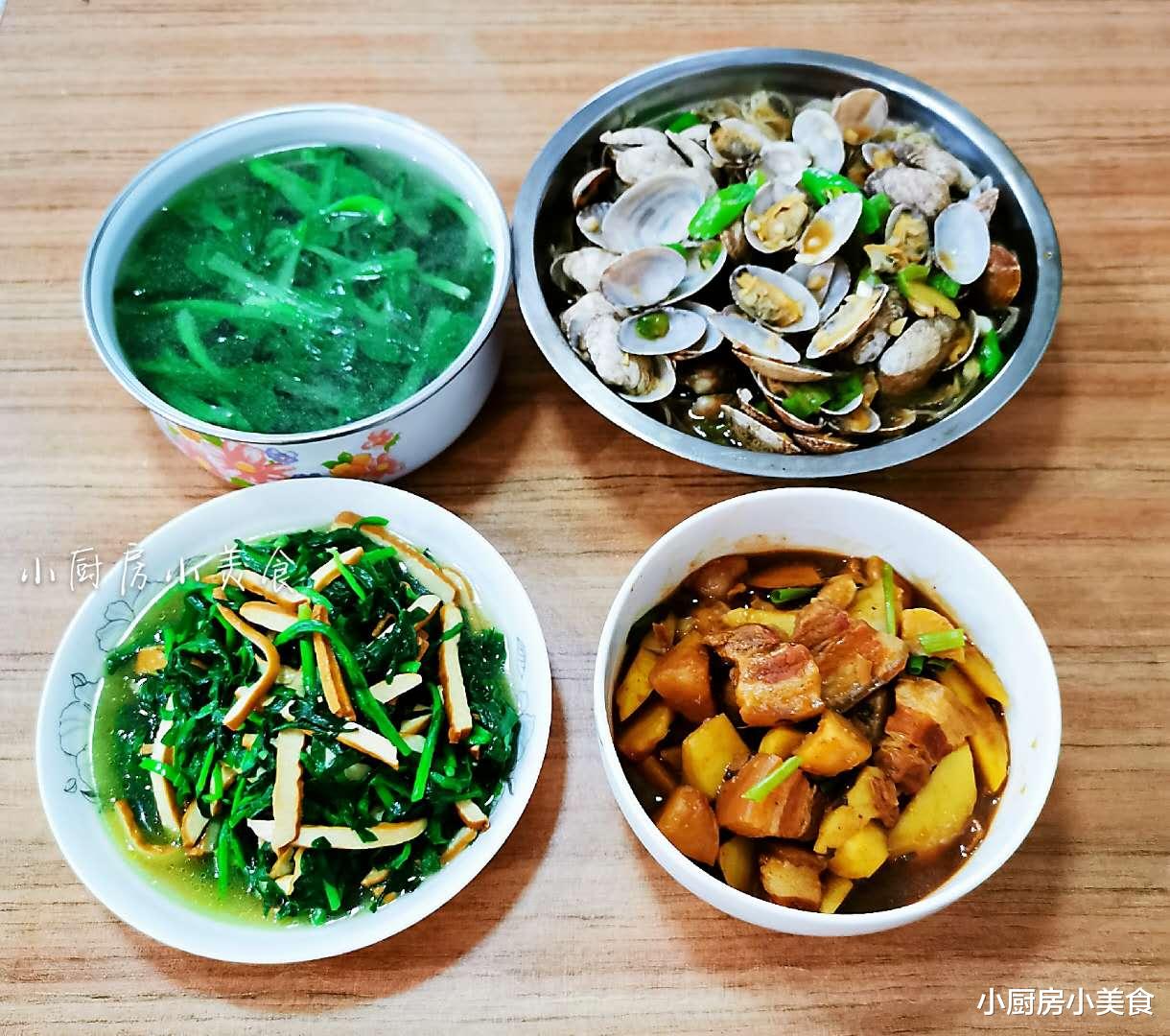 金针菇■简单三餐，花费不少时间，没有饭店菜吸引人，却顿顿吃光