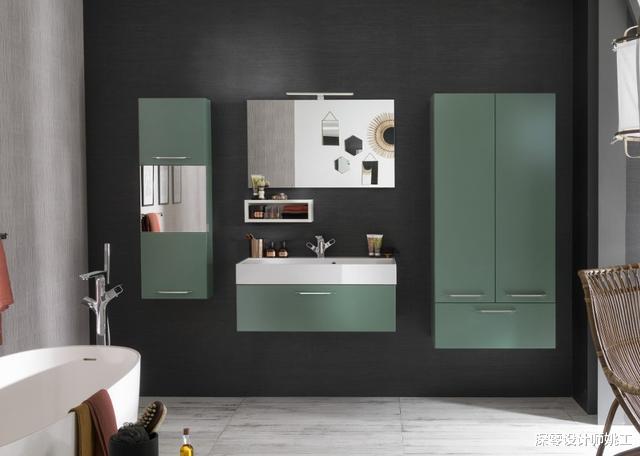 |是谁这么优秀，洗漱台下少做个储物柜，放洗衣机改梳妆，一举多得