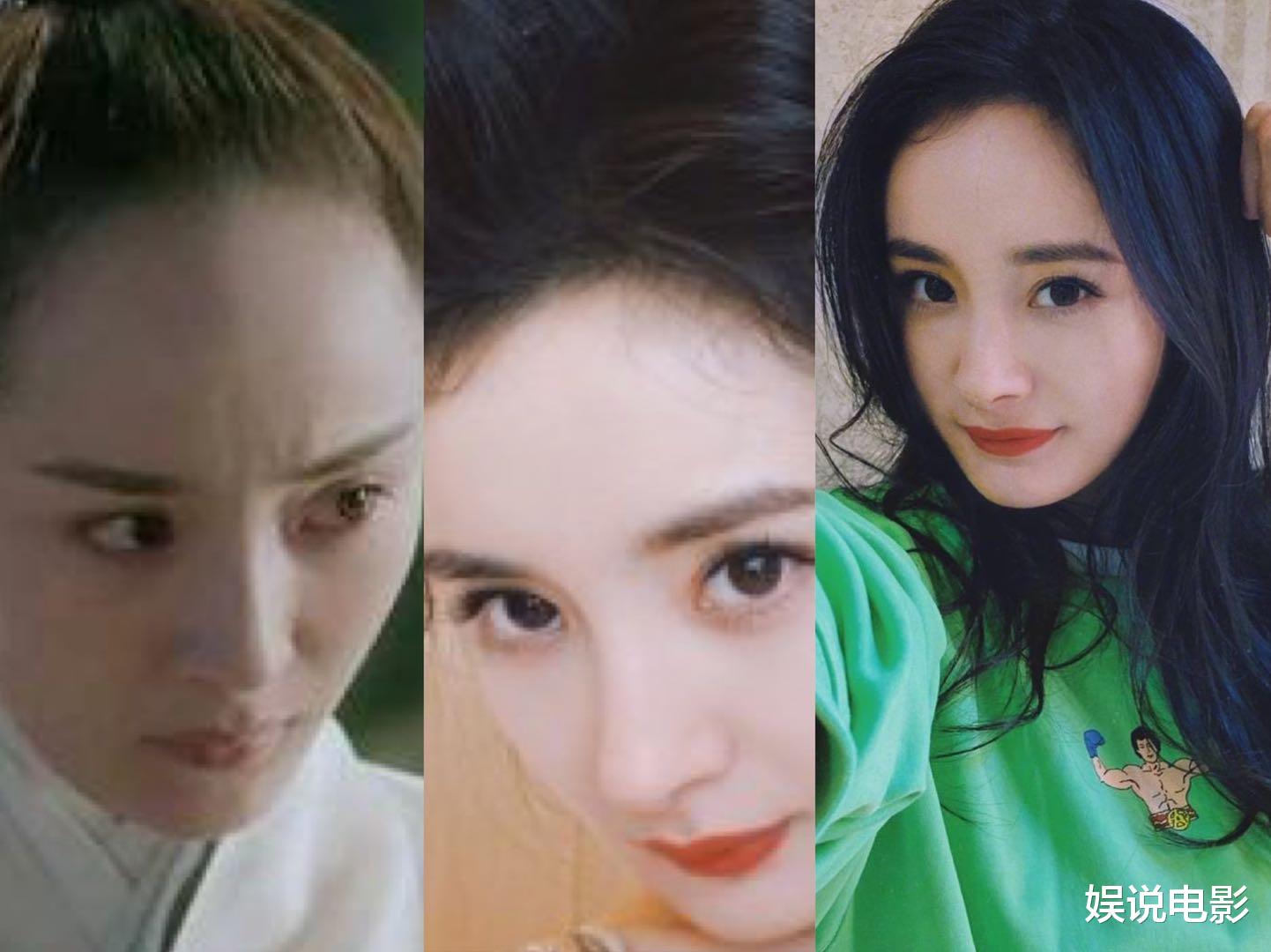 发际线|鞠婧祎高发际线曝光，杨幂被质疑植发，她们二十多岁发际线堪忧