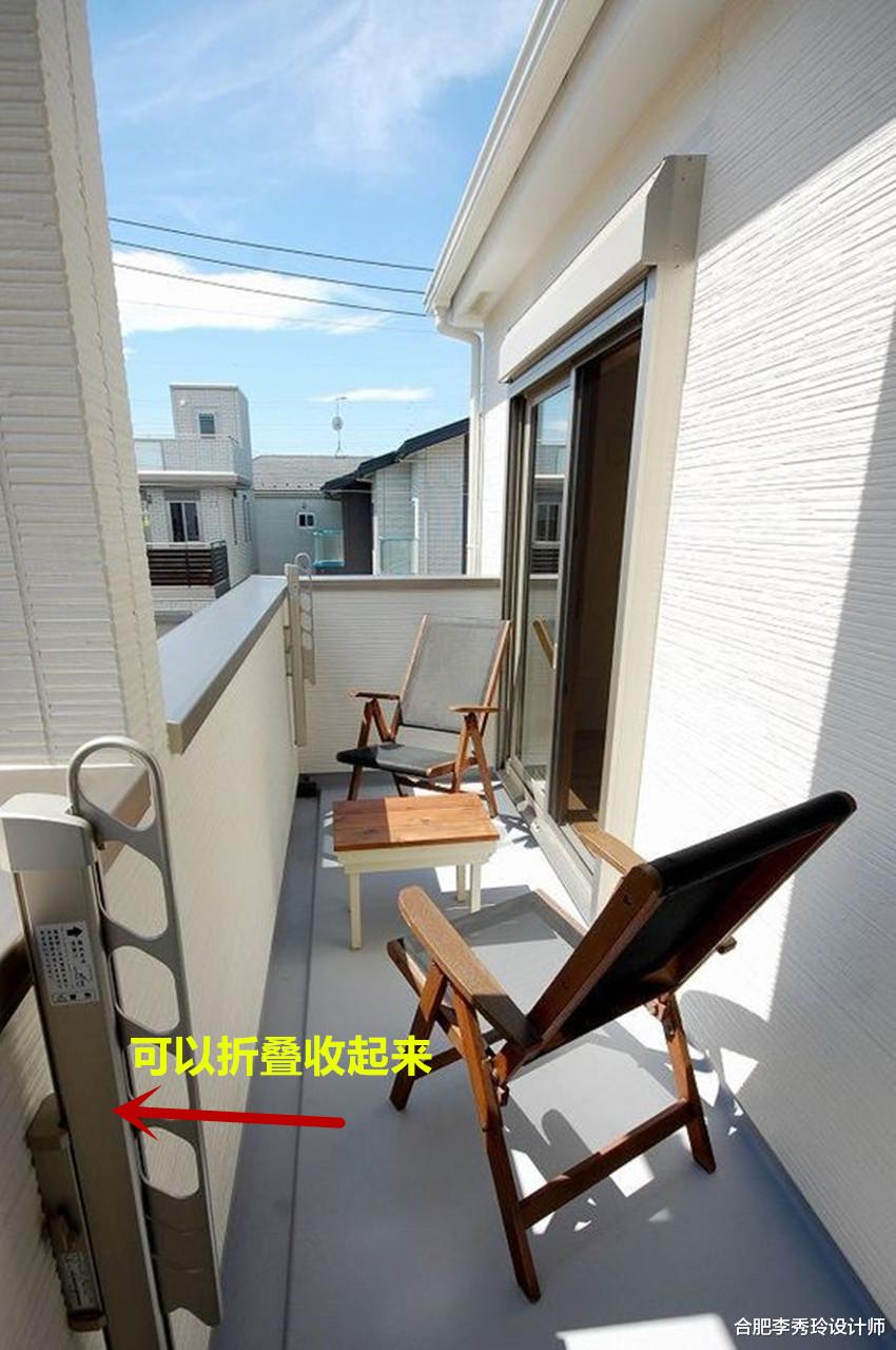 []不要晾衣杆不要烘干机，日本阳台护栏装壁挂折叠晾衣架，能实用？