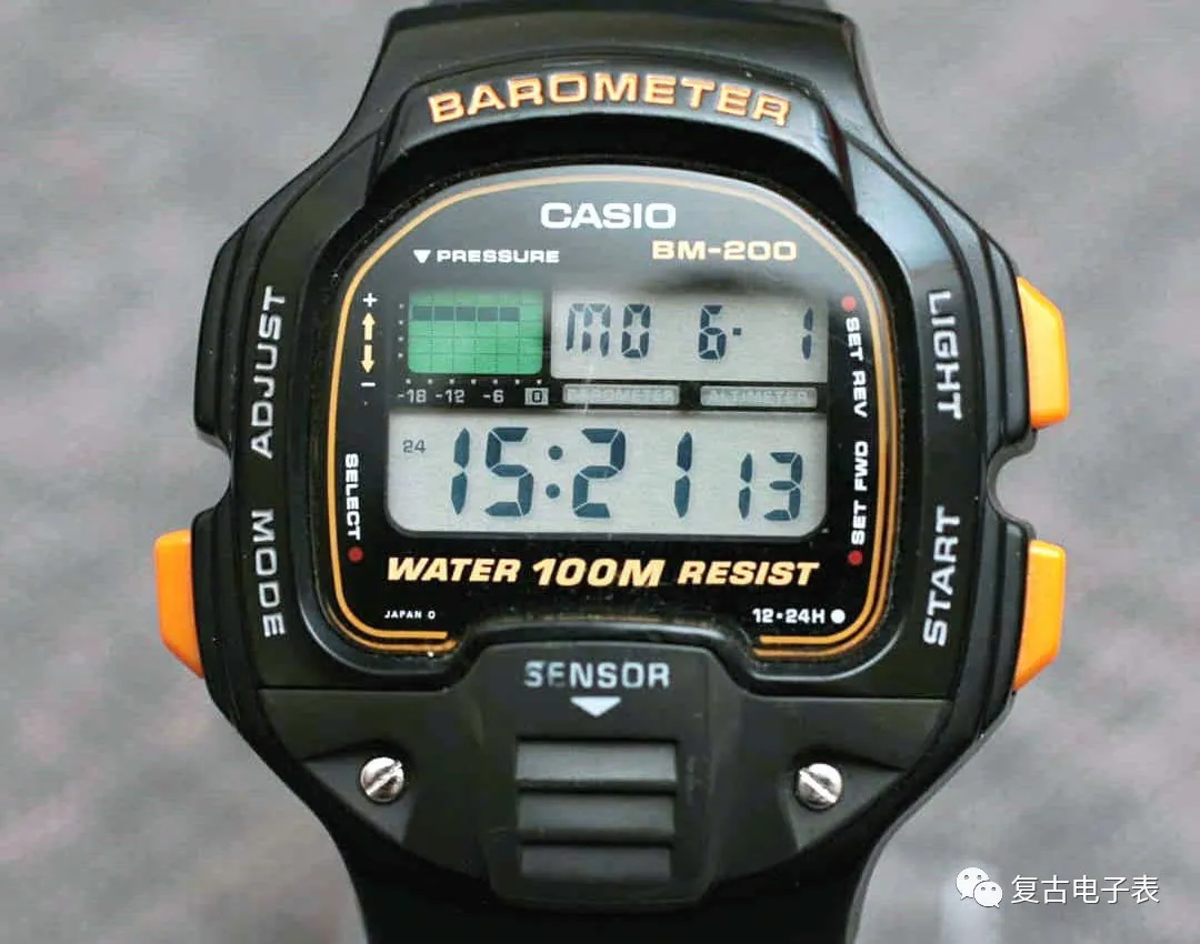 卡西欧|卡西欧另类的压力传感器“杰森面具”——CASIO BM200