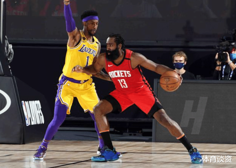 詹姆斯·哈登|20比16！哈登一人罚球完胜湖人全队，2进球轰21分，这样还输太难看