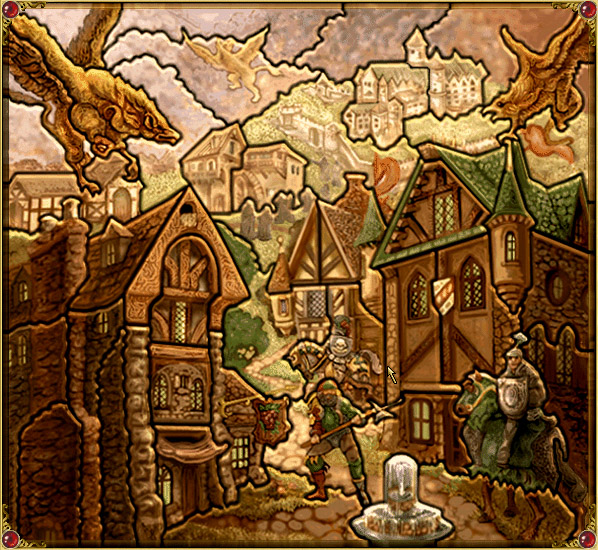 「英雄无敌3」《英雄无敌3》:九大种族方尖塔地图,当年到处挖坑找神器的乐趣~