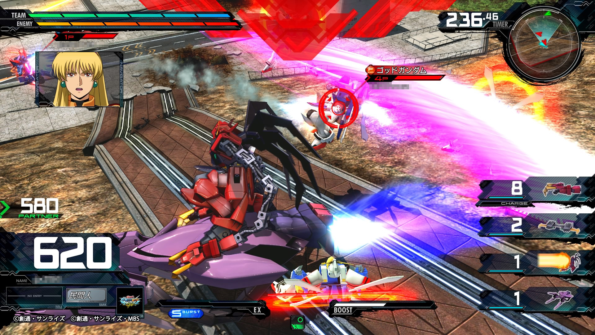 [机动战士]《机动战士钢弹 极限VS极限爆发》封测体验公布