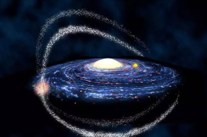 银河系|人马座矮星系正在毁灭，它将融入银河系，人类或能见证这奇妙一刻