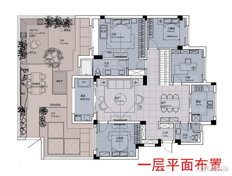 @为庭院买下房子，装修后成小区最美，休闲有质感，众人的梦想之家