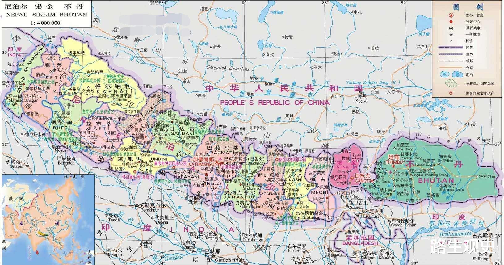 印度版圖的致命弱點：為保它，印度肢解巴基斯坦，年年向不丹給錢-圖6