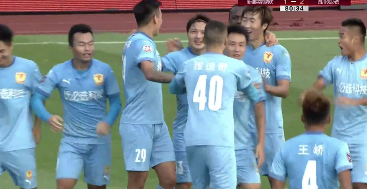 中甲|第81分钟绝杀！李毅释放了：中甲土豪队首胜到来，7轮不胜终结