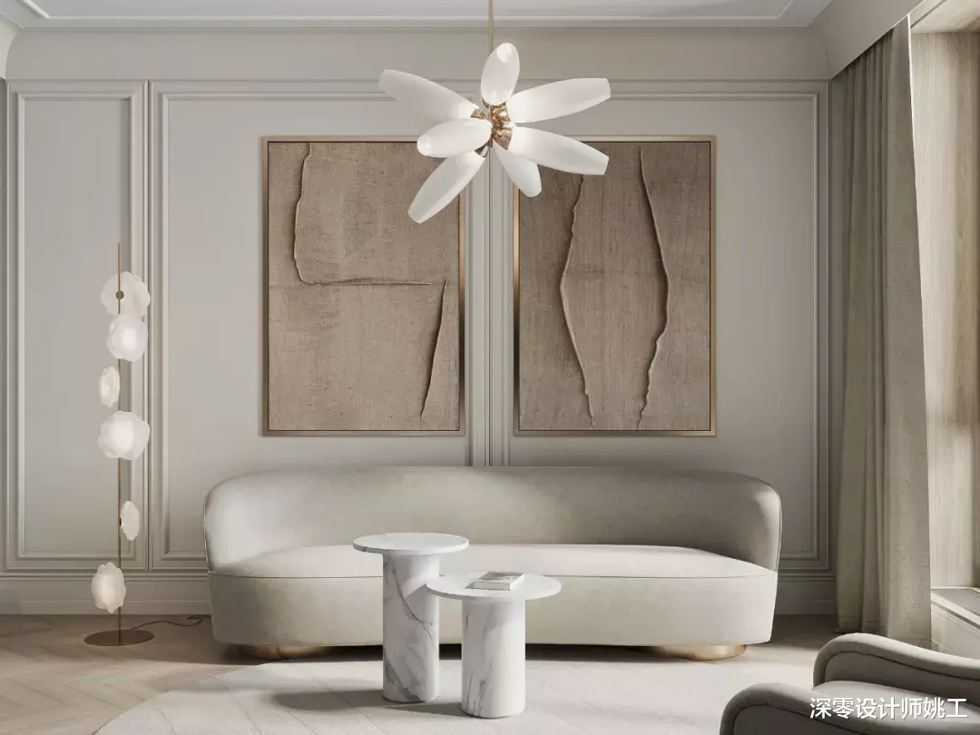 |清楚了吧，没有线条的美学装饰，你家砸再多钱都高级不起来