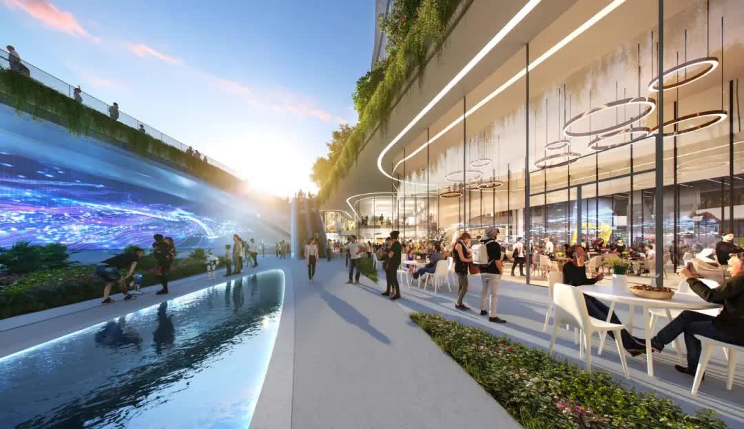 观楼客 扎哈团队又中标!400米双子塔项目重新构筑深圳湾天际线