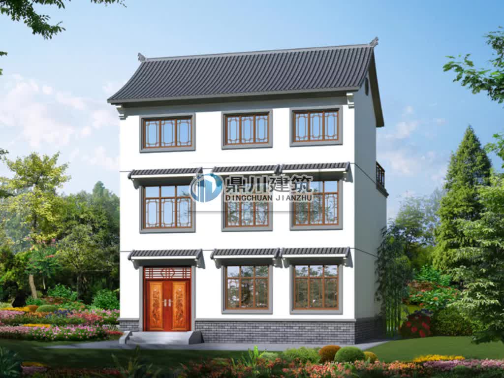 |6款乡下别墅设计，村里盖一栋，没有人敢说你房子土