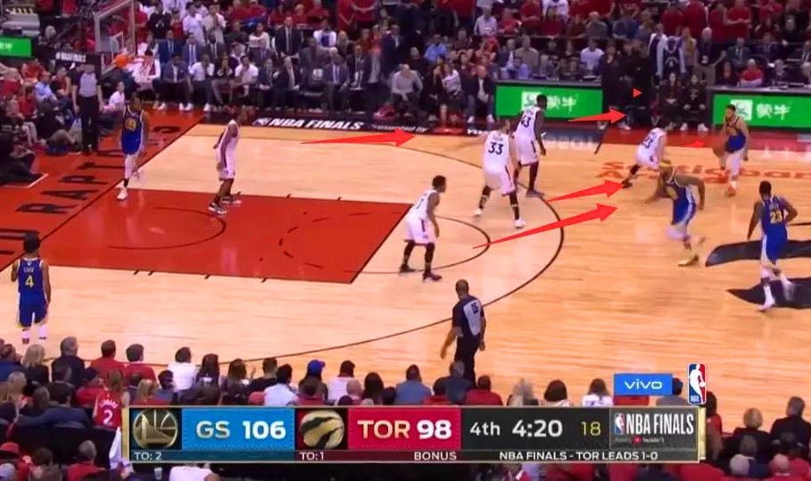 詹姆斯·哈登|團(tuán)戰(zhàn)可以輸，庫(kù)里必須死！5個(gè)包夾回合，庫(kù)里恨死猛龍了！