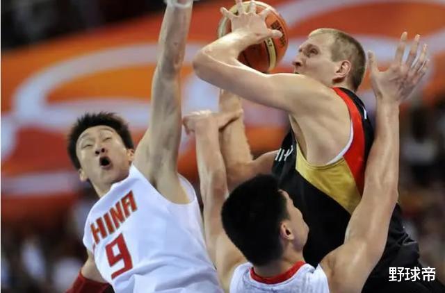 『姚明』中国男篮08年奥运会对德国队：阿联9分，孙悦5分，而姚明和大郅是这数据