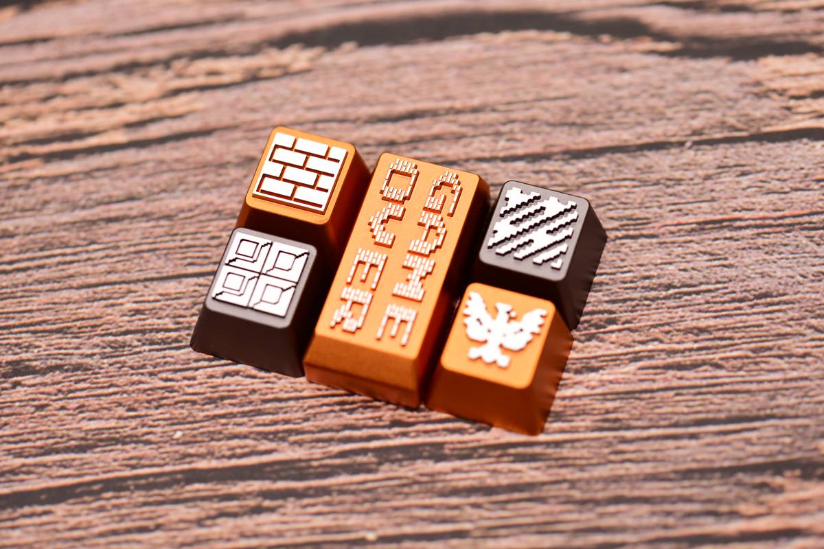 键盘|“WSAD”脏了怎么办？—金属键帽走起来