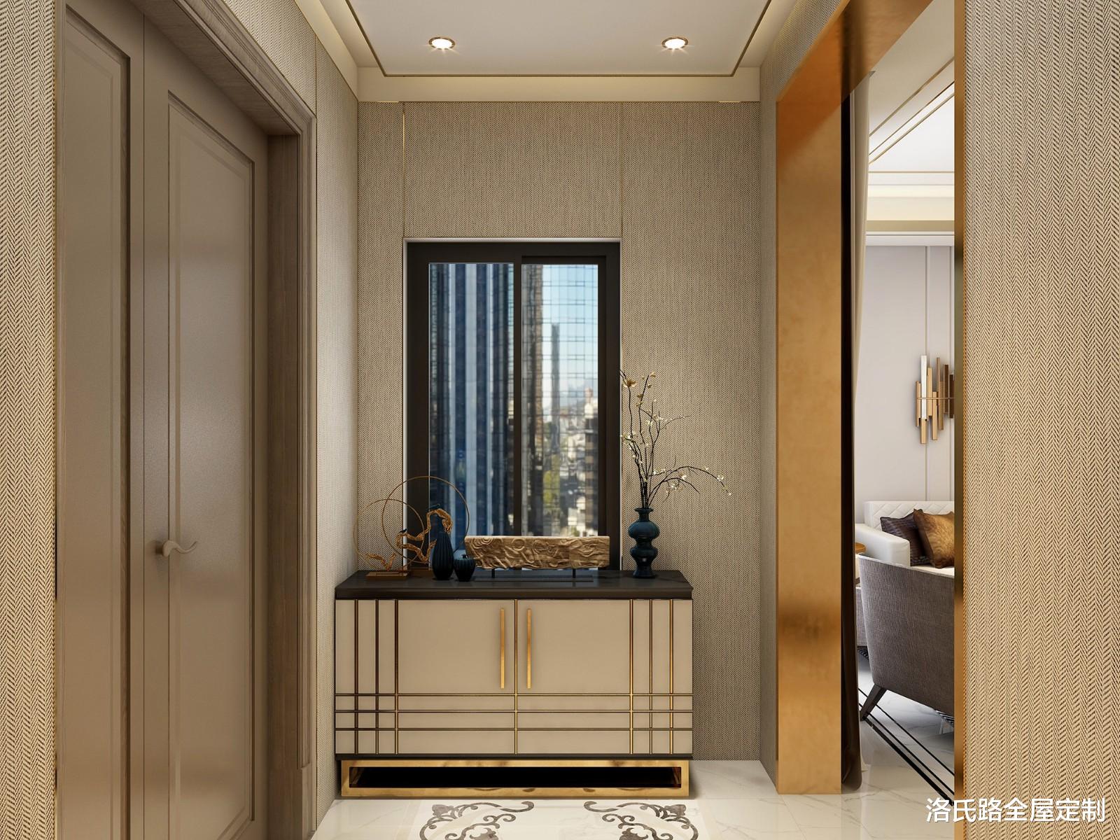 |玄关等于鞋柜?入户玄关柜这样设计,把空间利用到极致